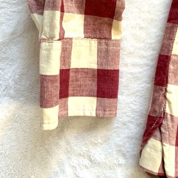 NWT J. Crew Gingham Homespun Shirt in Perfect Fit Size XS - Picture 3 of 8